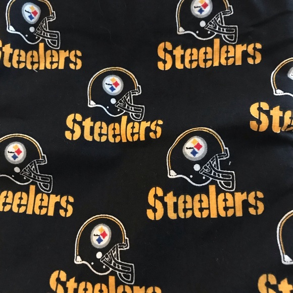 Other - Vintage Steelers football fabric sewing material